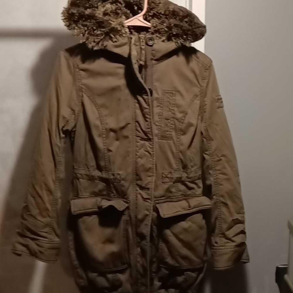 ABERCROMBIE & FITCH FUR JACKET